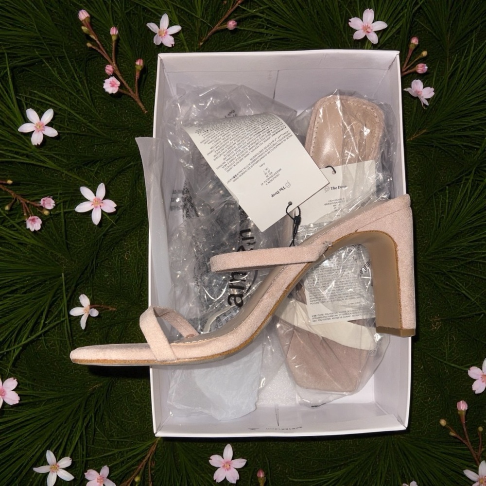 Elegant Pink High Heel Sandals “The Drop”